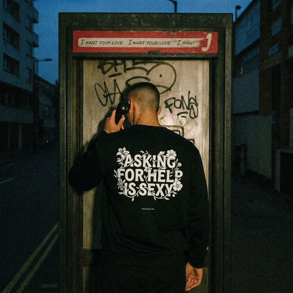 ASKING FOR HELP IS SEXY SWEATSHIRT