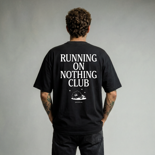 RUNNING (ON NOTHING) CLUB TEE